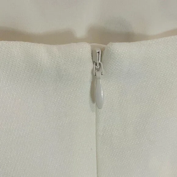 Stasia Alexis Design Sleeveless White Dress for Glamorous Occasions - Picture 9 of 17